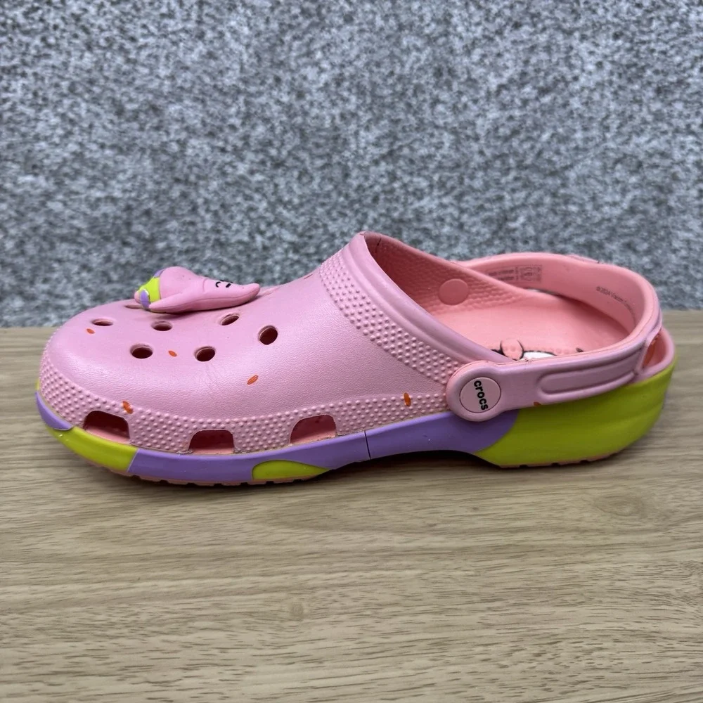 Patrick‎ Star Crocs Classic Clog Men's 8 Women's 10 SpongeBob SquarePants